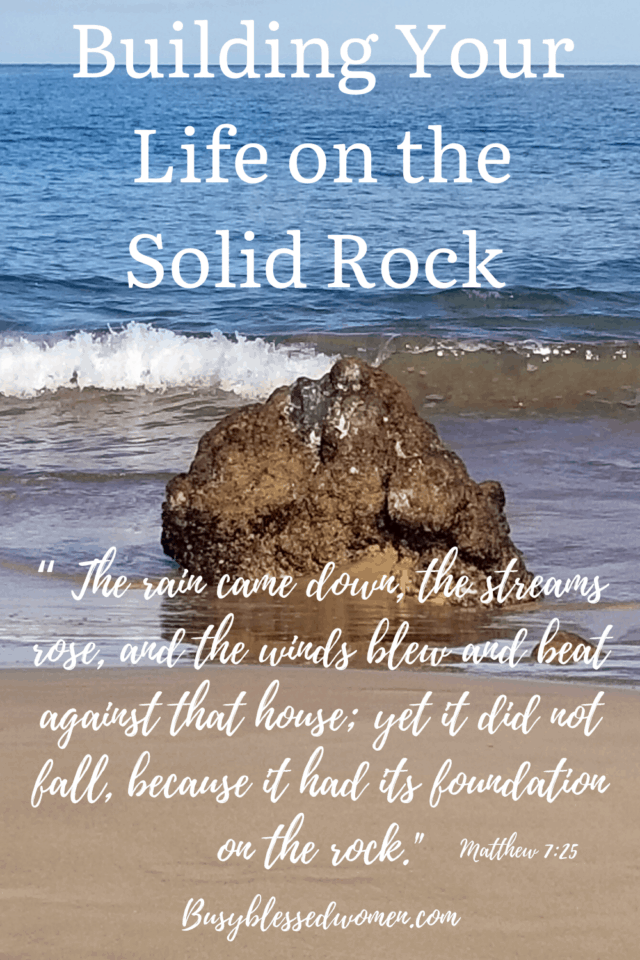 Jesus Is My Rock Scripture