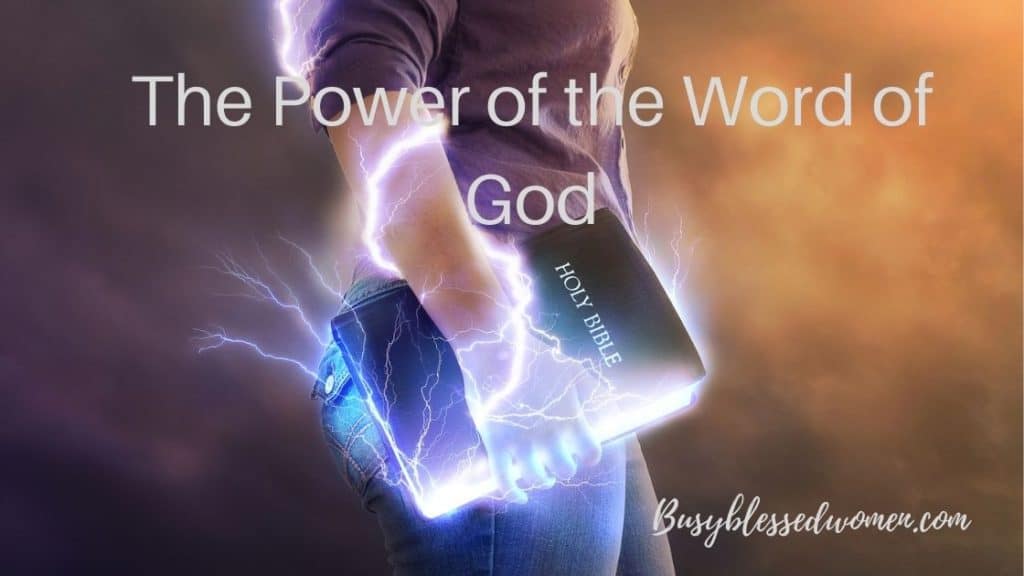 the power of the word of god sermon outline