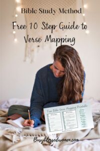 A 10 Step Guide to Verse Mapping