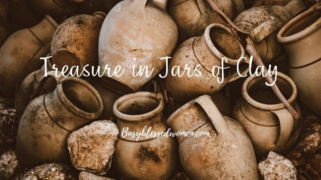 Treasure in jars of clay- photo of dirty and broken pots in a pile