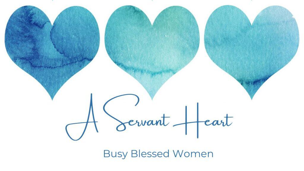 servants heart- 3 blue hearts