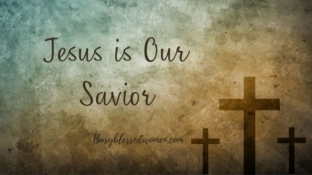 jesus savior