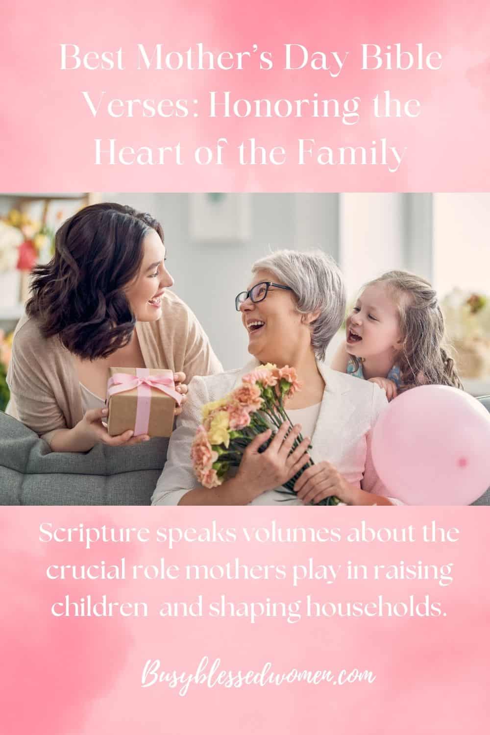 Best Mother’s Day Verses in the Bible